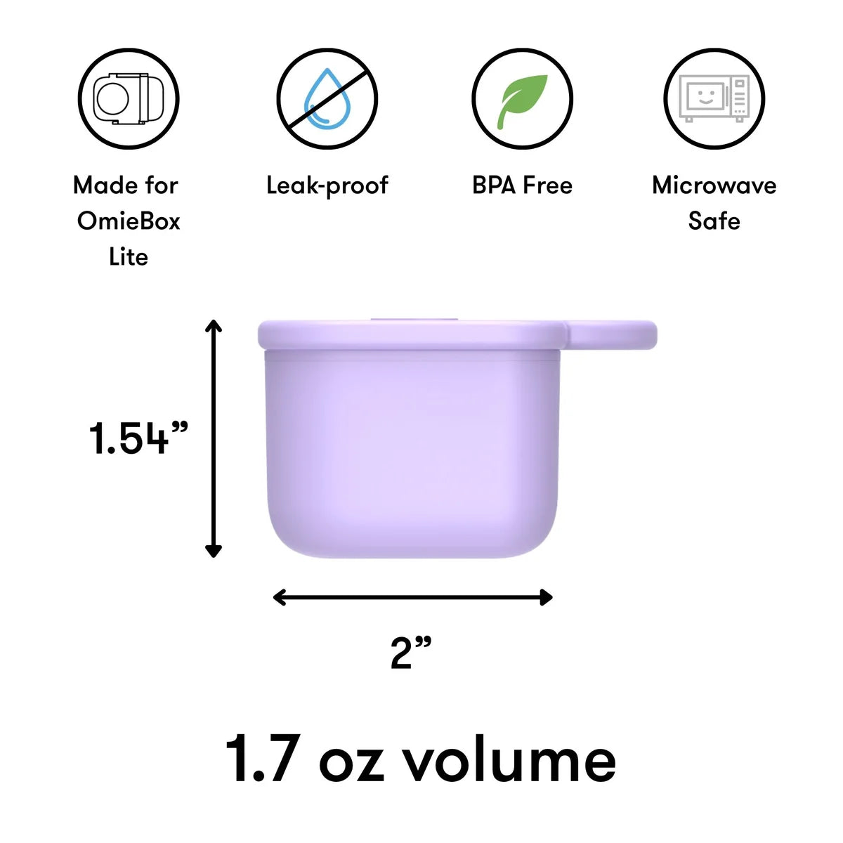 OMIE BOX Lite Contenedor  (Aqua/Purple)