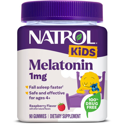 Natrol kids Melatonina 1mg Gummies Berry 90ct