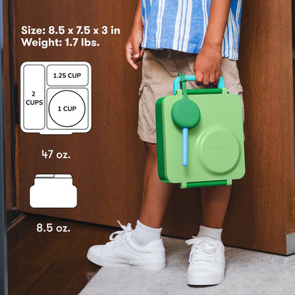 OMIE BOX Hot + Cold Bento (Apple Green)