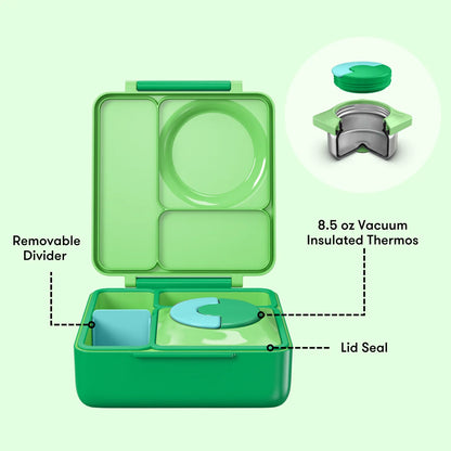 OMIE BOX Hot + Cold Bento (Apple Green)