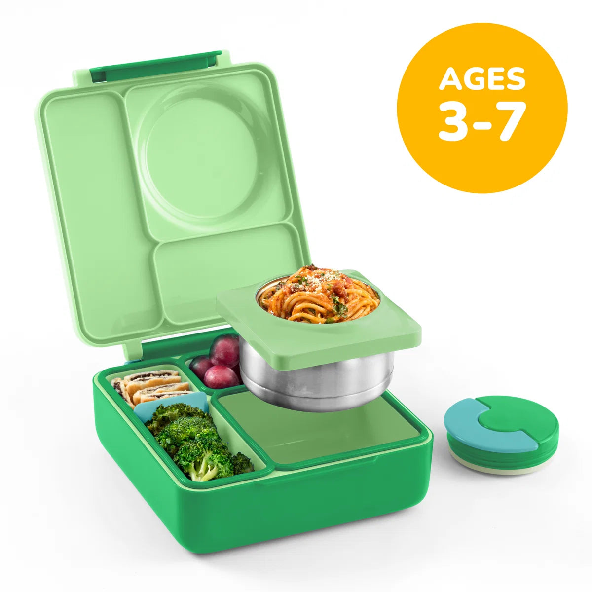 OMIE BOX Hot + Cold Bento (Apple Green)