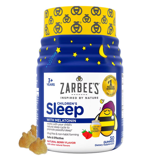 Zarbee’s Melatonina Kids Gummies Berry 50ct