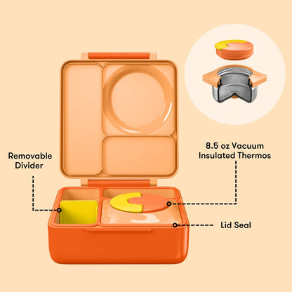 OMIE BOX Hot + Cold Bento (Poppy Orange)