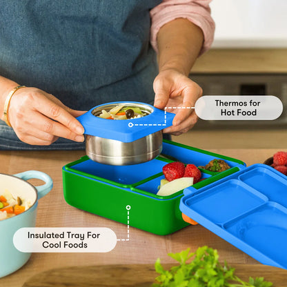 OMIE BOX Hot + Cold Bento (Monster Blue)