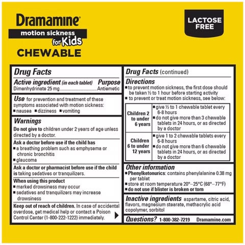 Dramamine Kids