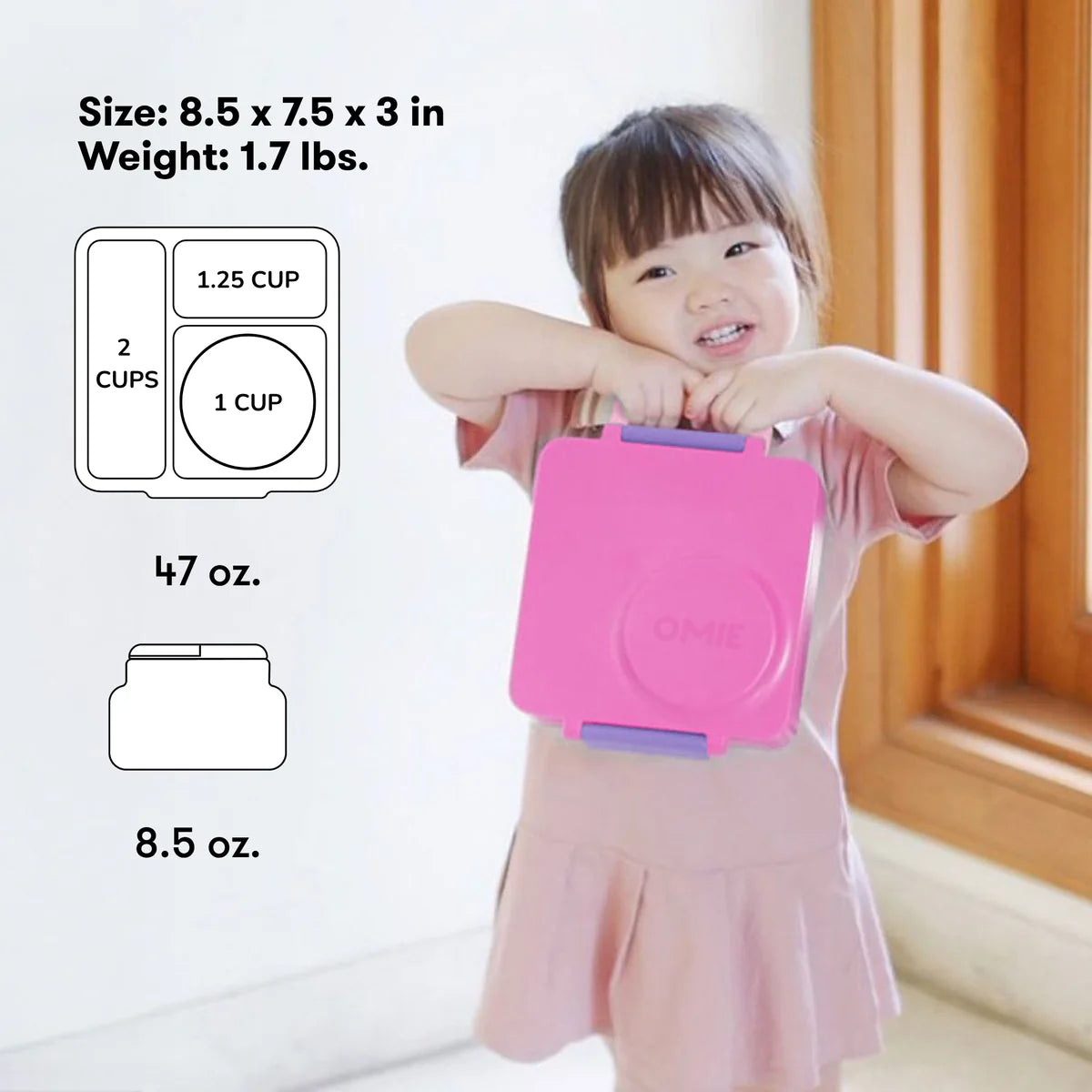 OMIE BOX Hot + Cold Bento (Unicorn Pink)