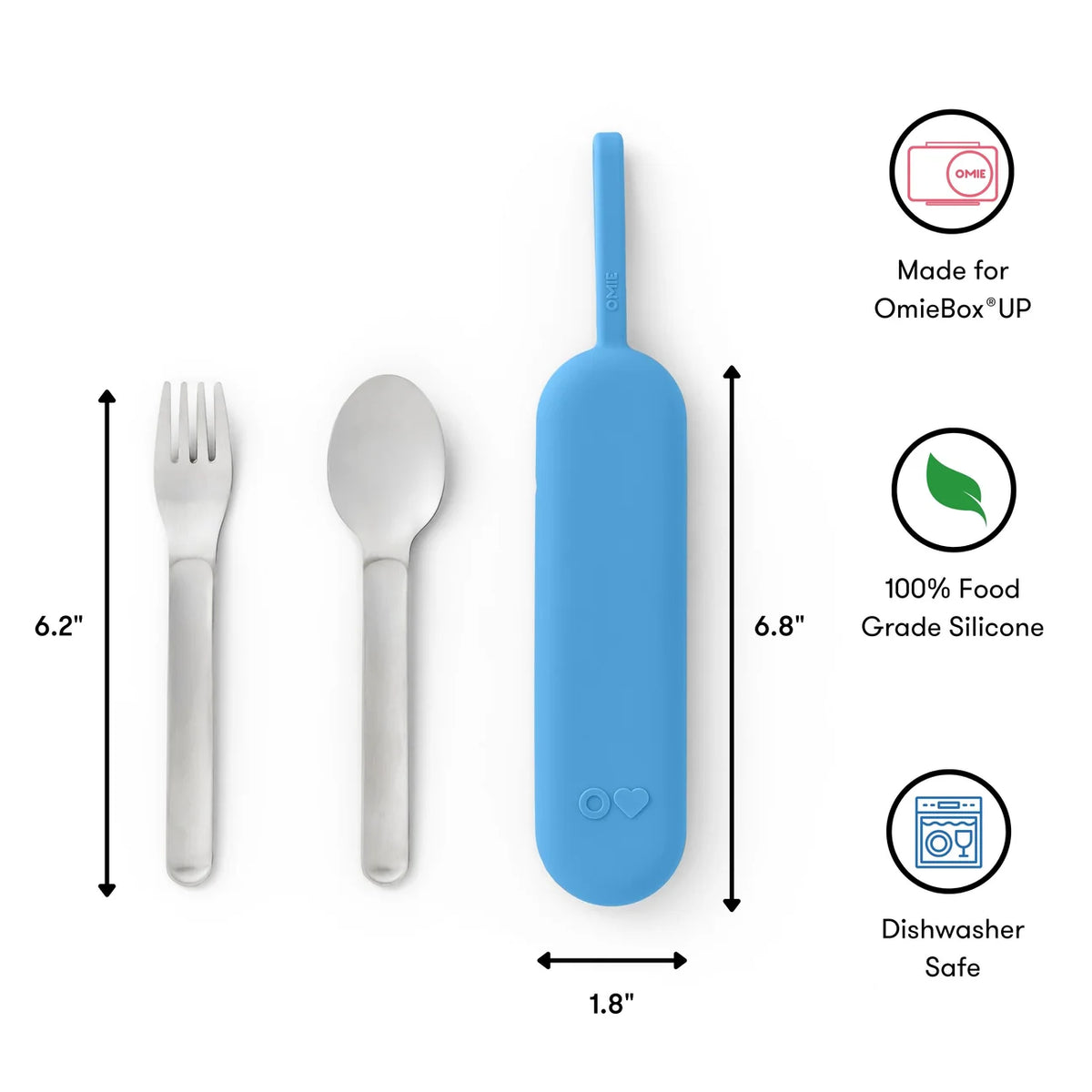 OMIE BOX UP Set Utensilios (Azure)